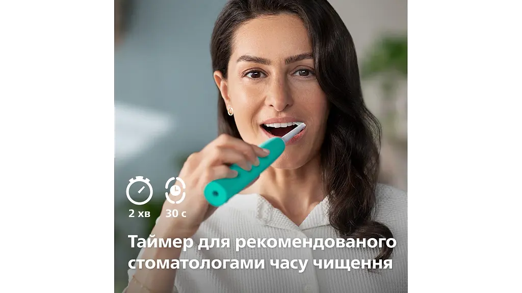 Електрична зубна щітка Philips Sonicare HX3689/43 серії 4100  світло-зелена - фото 8