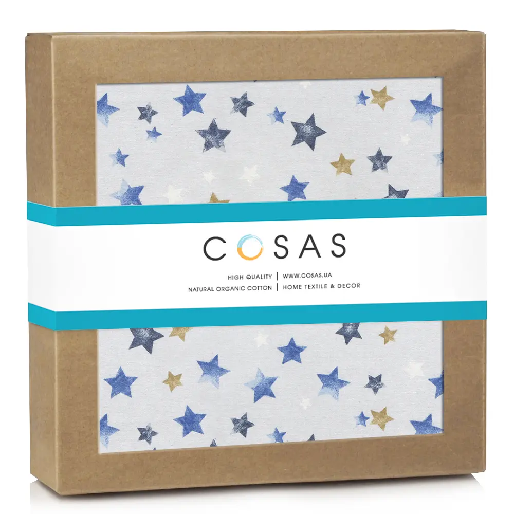 Фланелеві пелюшки 80х100 STARS COSAS (4822052143896)