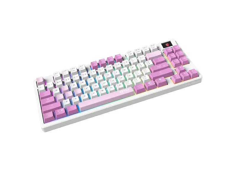 Клавіатура MSI FORGE GK600 TKL Wireless Violet (S11-43UAQ01-HH9) - фото 2