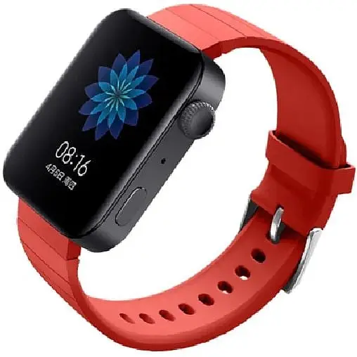 Силиконовый ремешок BeCover для Xiaomi Mi Watch / Garmin Vivoactive 3S / 4S / Venu 2С / Canyon CNS-SW71SS / Mobvoi TicWatch C2 / Withings Activite Steel / Huawei Honor S1 Orange (704516) - фото 2