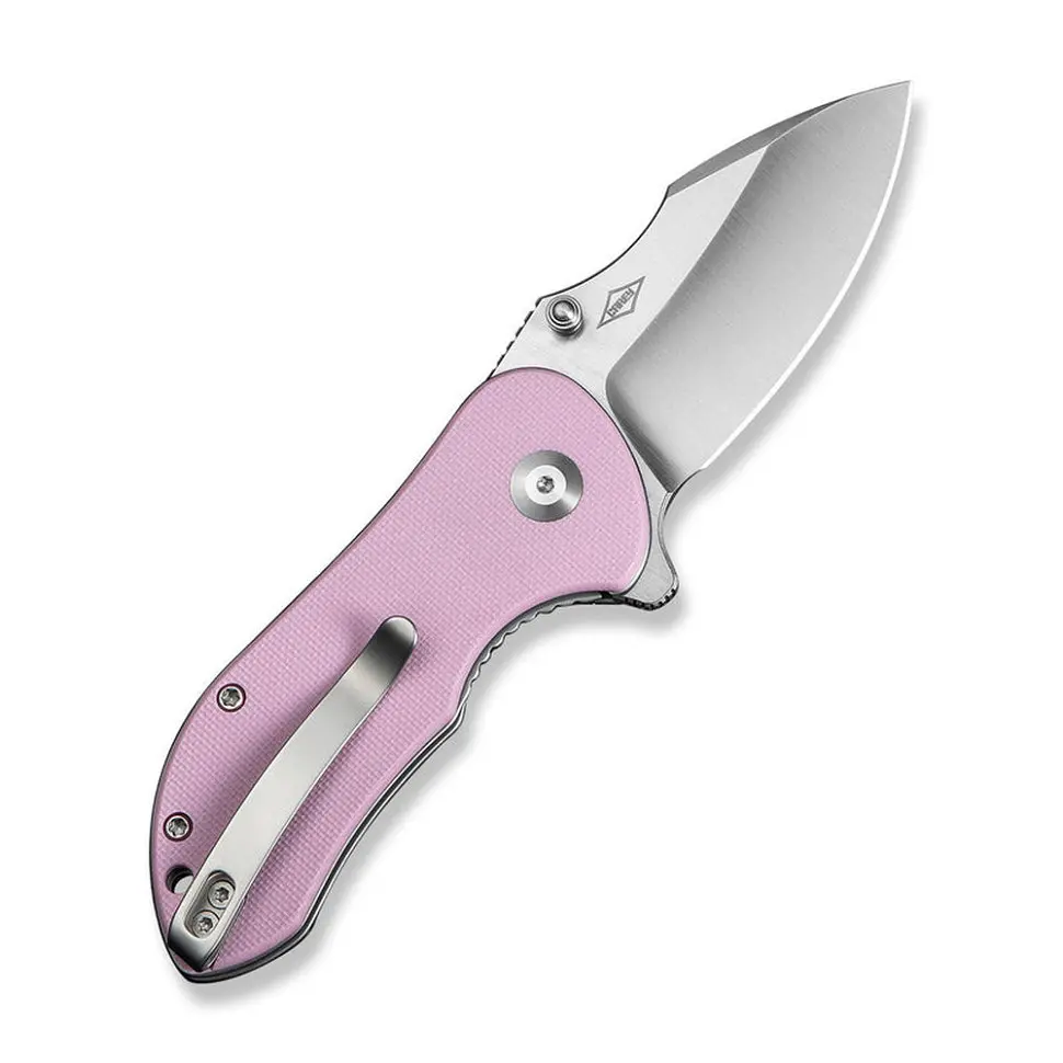 Ніж складаний кишеньковий Civivi Gordo, (6.4 см) D2/G10 рожевий - фото 2