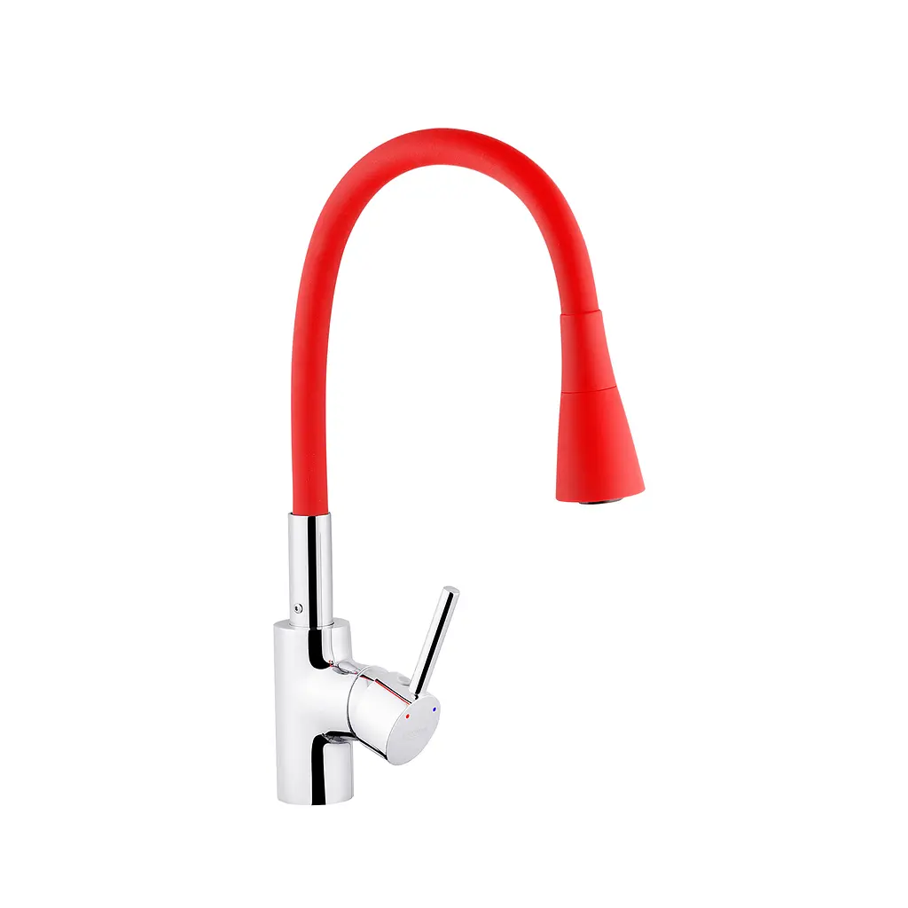 Змішувач для кухні Kroner KRP Kuche - C031RED CV024337 Червоний - фото 4