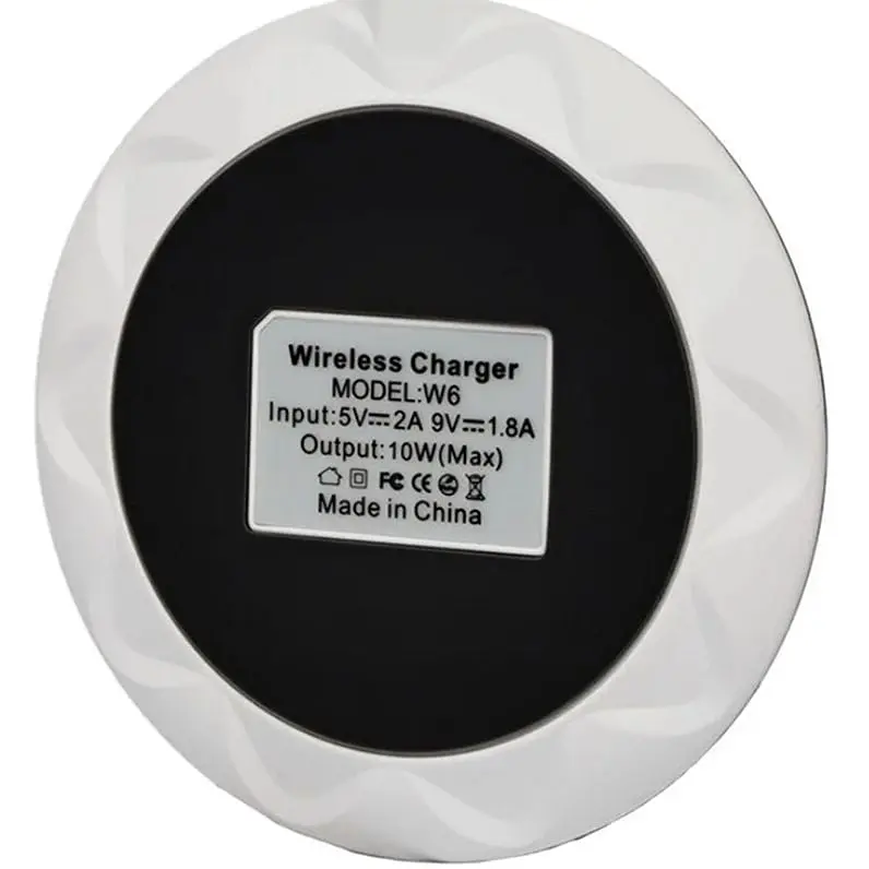 Бездротовий зарядний пристрій AWEI W6 Wireless charger White - фото 5