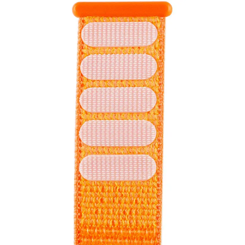 Ремешок Nylon для Apple Watch 38/40/41/42mm(ser.10) Оранжевый / Orange - фото 2