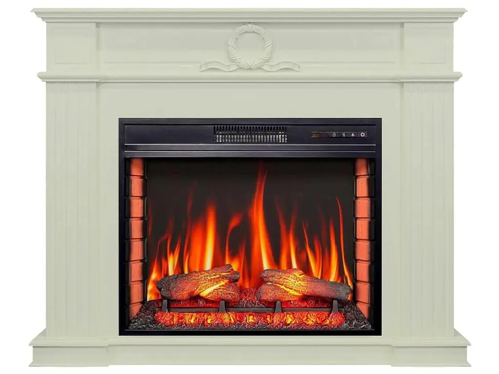 Камінокомплект ArtiFlame NEOCLASSIC AF28S БІЛИЙ ДУБ (зі звуком)