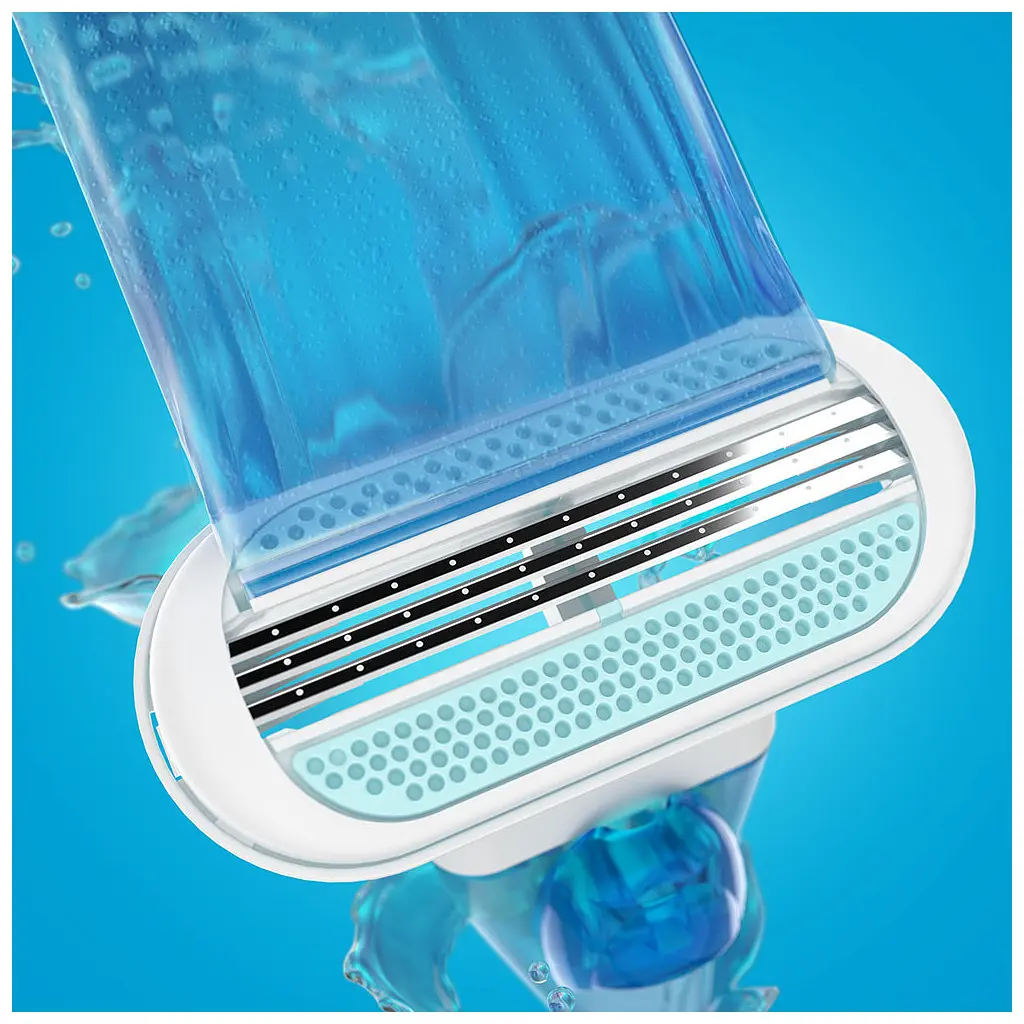 Бритва Gillette Venus Smooth + 3 змінні картриджі (7702018469826) - фото 5