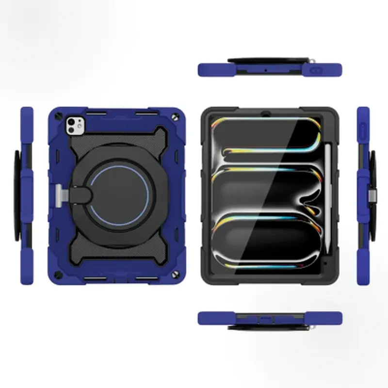Чохол до планшета BeCover Armored Stand Apple iPad Pro 11" M5 2025 Blue (715959) - фото 2