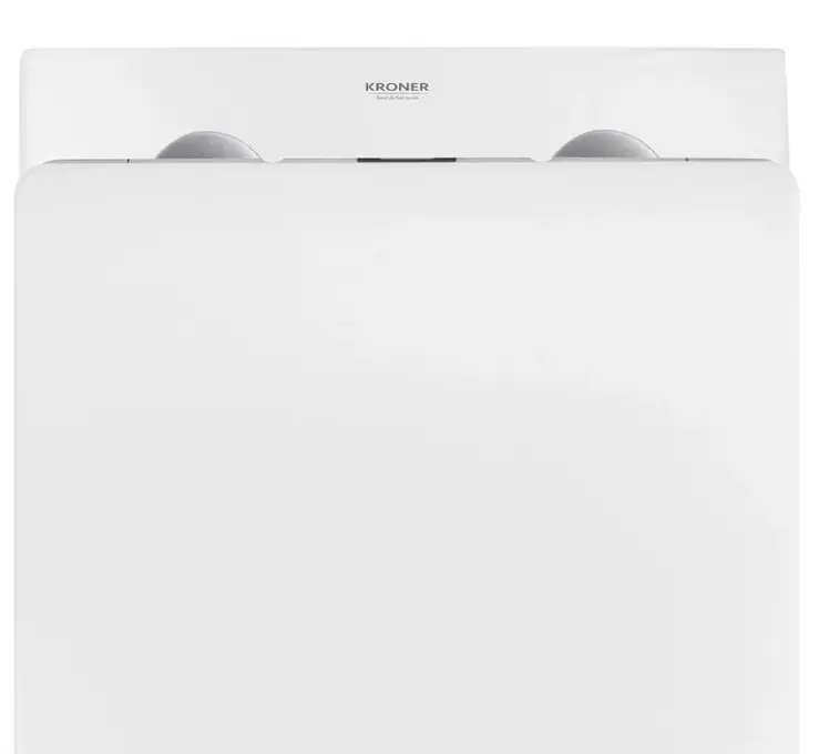 Унітаз підвісний безобідковий Kroner Harz WHI523632 RIMLESS з сидінням (KH523632WHIR) (CV032969) - фото 9