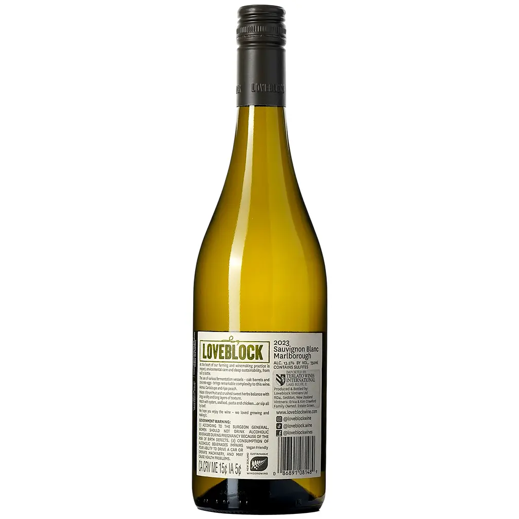 Вино Loveblock Sauvignon Blanc біле сухе 13.5% 0.75 л - фото 3