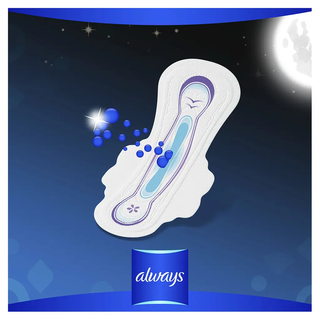 Гігієнічні прокладки Always Night екстра захист 12 шт. - фото 7