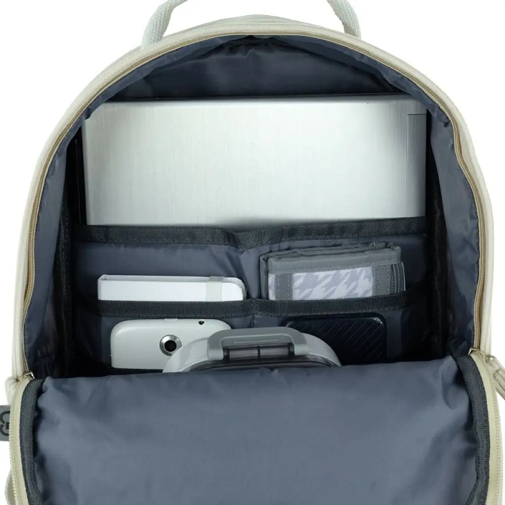 Рюкзак GoPack Education Teens 147 бежевий (GO25-147M-1) - фото 11