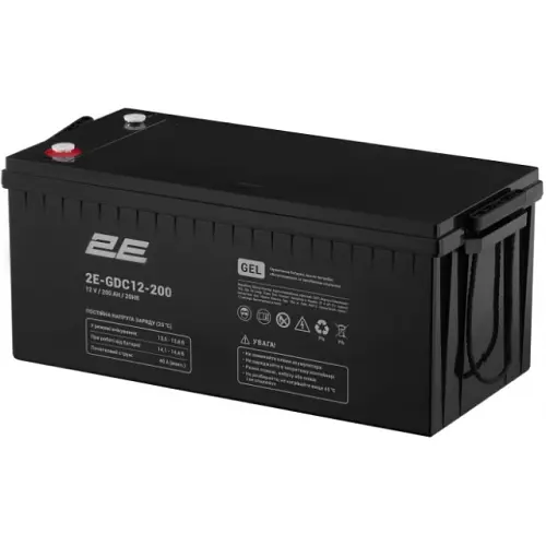 Акумулятор 2E GDC, 12V, 200Ah, GEL (2E-GDC12-200) - фото 3