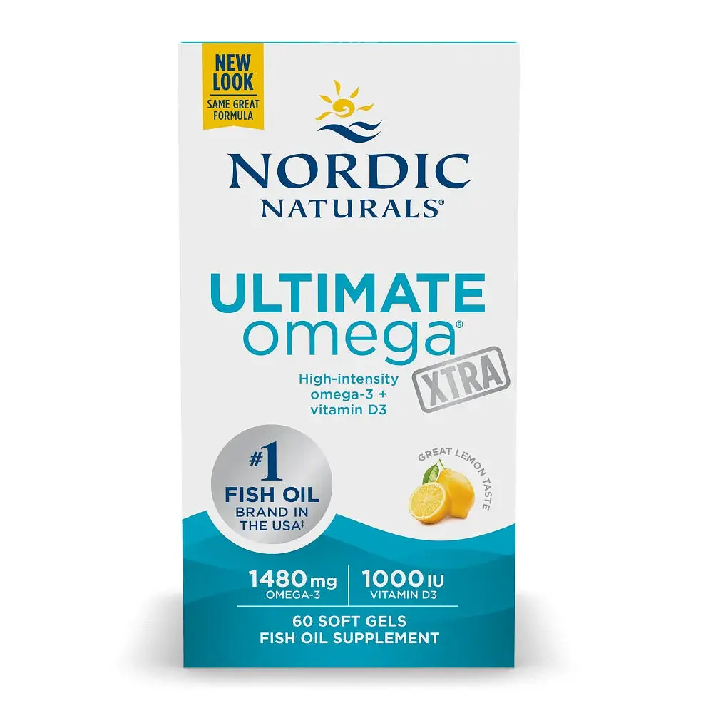 Риб'ячий жир Nordic Naturals Ultimate Omega Xtra зі смаком лимона 60 капсул - фото 2