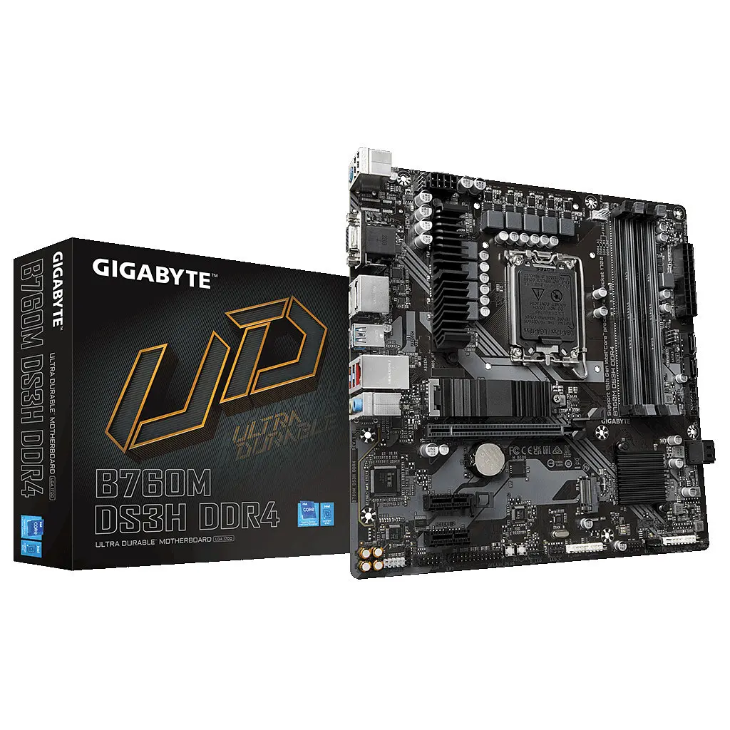 Материнська плата GIGABYTE B760M DS3H DDR4 - фото 2