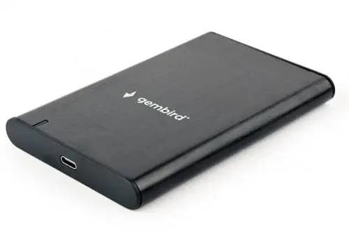 Зовнішня кишеня , Black, 2.5", USB 3.1 Gembird teh0028325