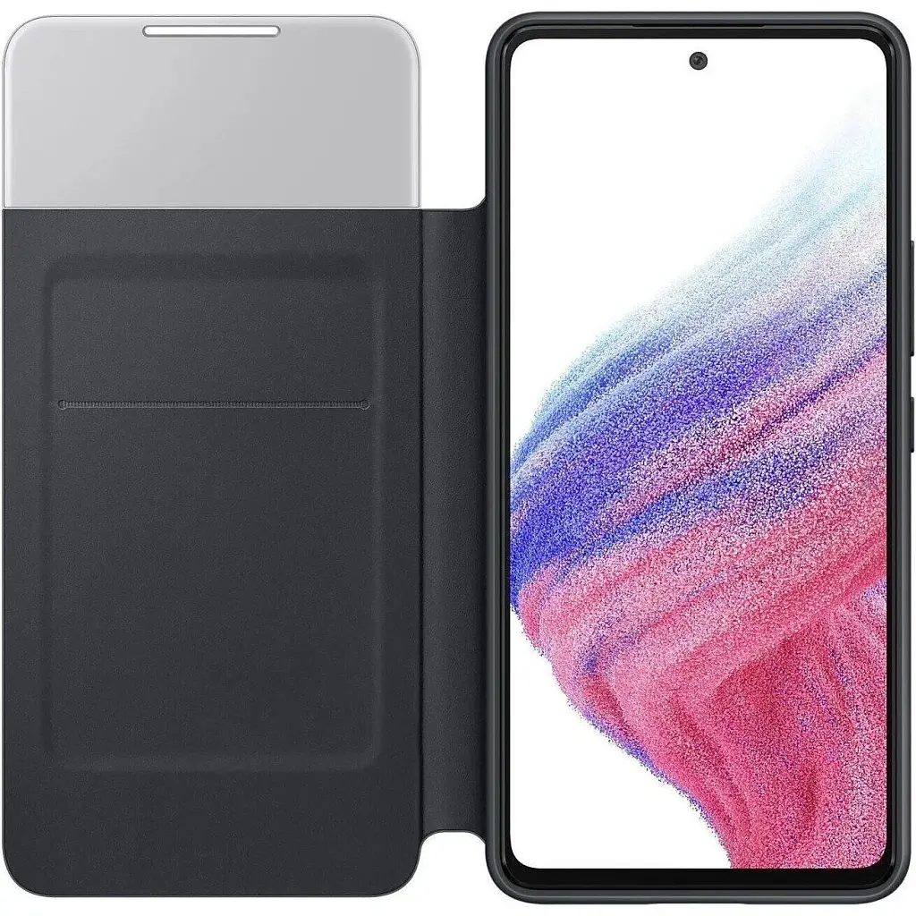 Чохол-книжка Samsung S View Wallet Cover для Samsung Galaxy A53 SM-A536 Black (EF-EA536PBEGRU) - фото 3