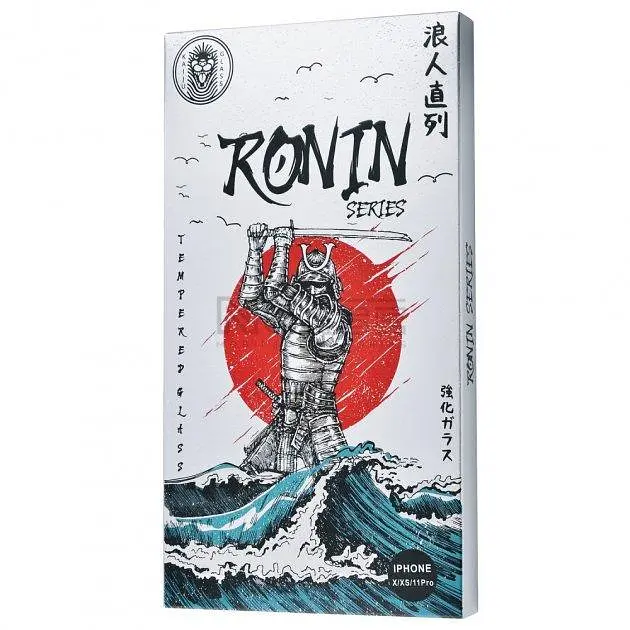 Захисне скло FULL SCREEN KAIJU GLASS Ronin Series iPhone X/Xs/11 Pro - фото 2