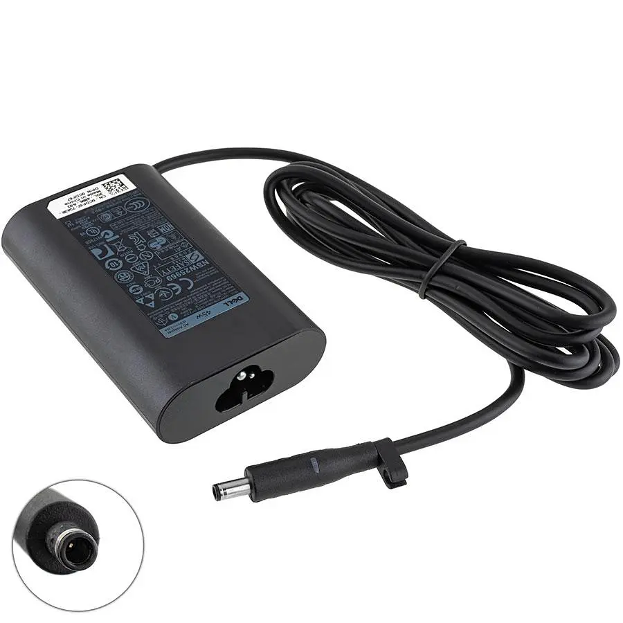 Блок живлення для ноутбука DELL 19.5V 2.315A 45W 4.5x3.0-PIN Чорний OVALE