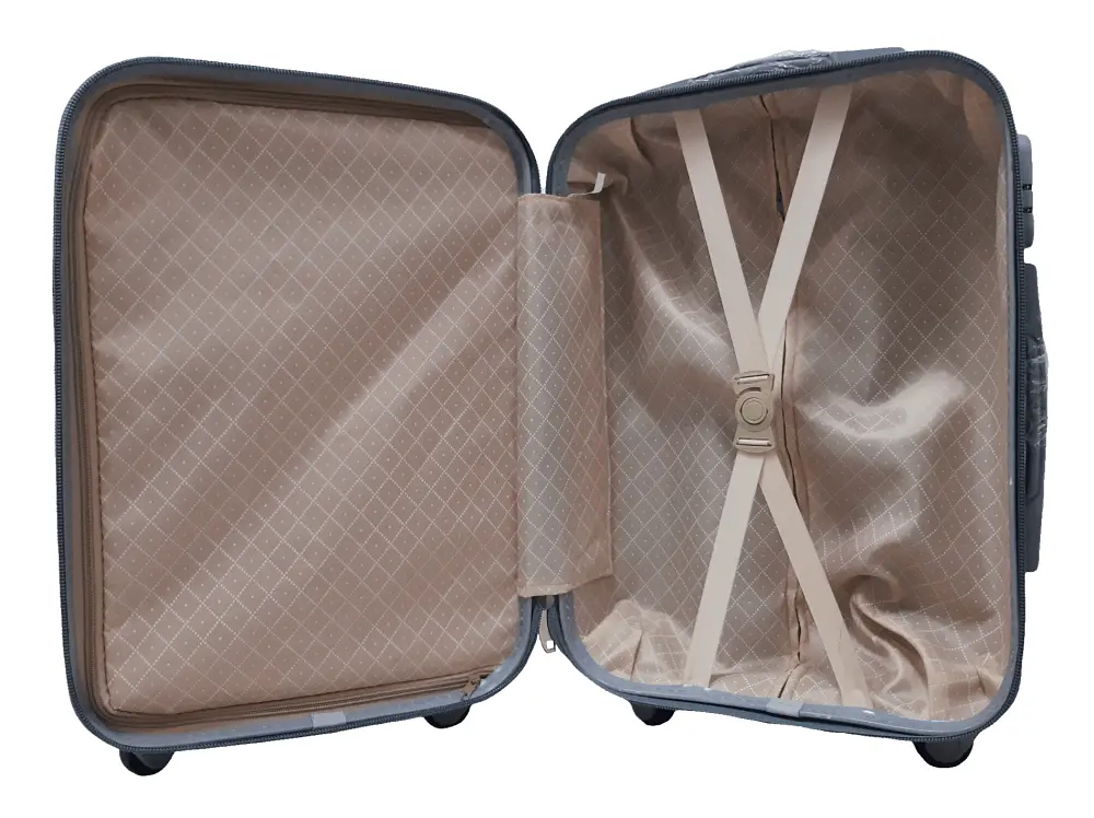 Валіза маленька S ABS-пластик Milano bag 004 56,5×39×24см 40л Жовтий - фото 4