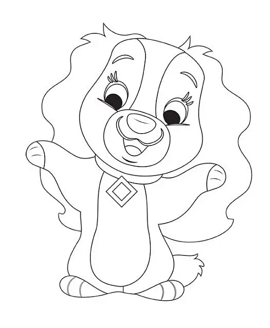 Disney Маля. Гра з кольором. Леді та Бродяга - - фото 4