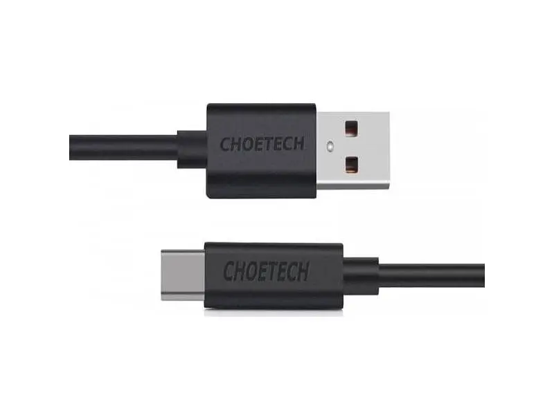 Кабель USB Type-C Choetech USB to Type-C 3m Black (AC0004-BK) - фото 2