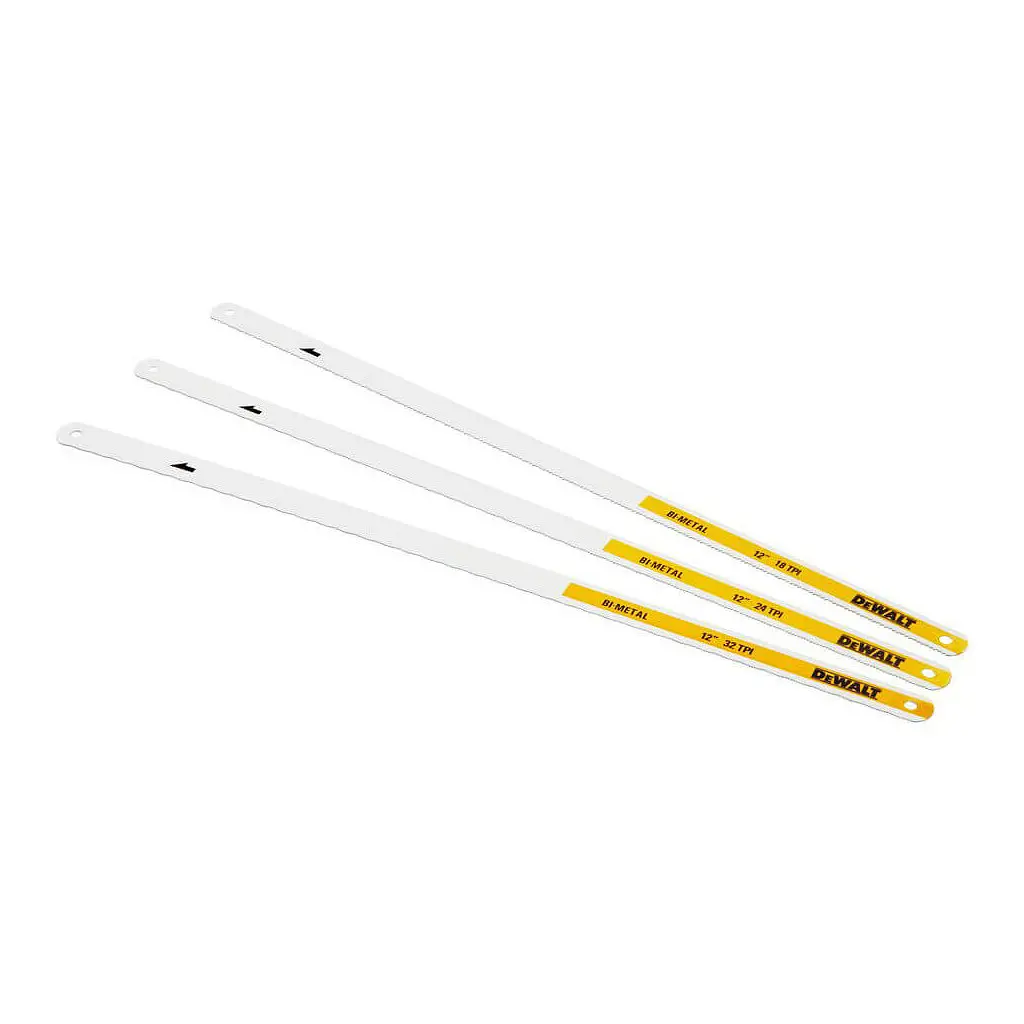 Полотно DeWALT по металу Bi-Metal, 300 мм, 3шт (32TPI, 24TPI, 18TP) (DWHT0-20558) - фото 2
