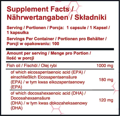 Омега-3 з Вітаміном Е - 100 софтгель Evolite Nutrition - фото 2
