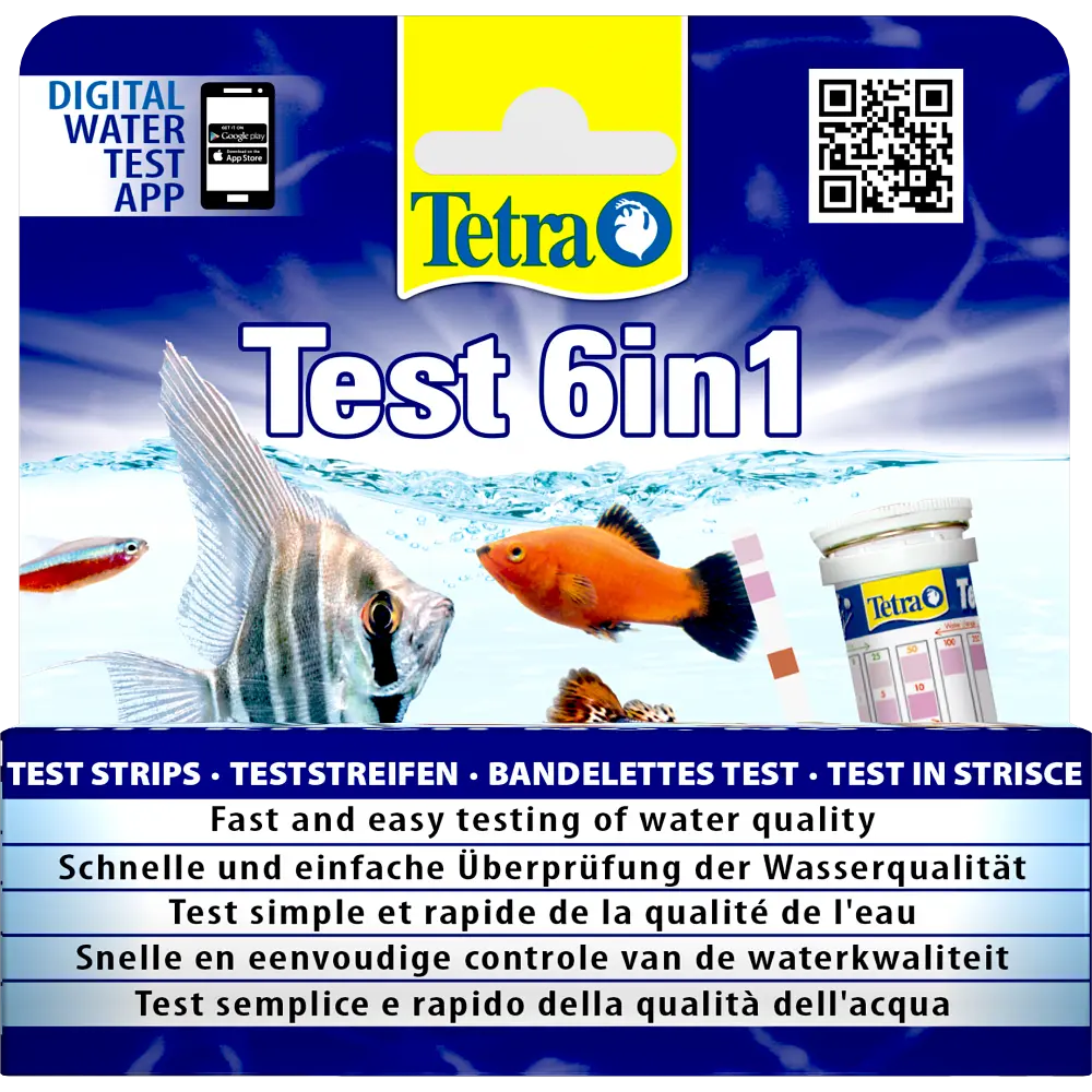 Набір індикаторних тестів для води Tetra Test 6in1 - фото 2