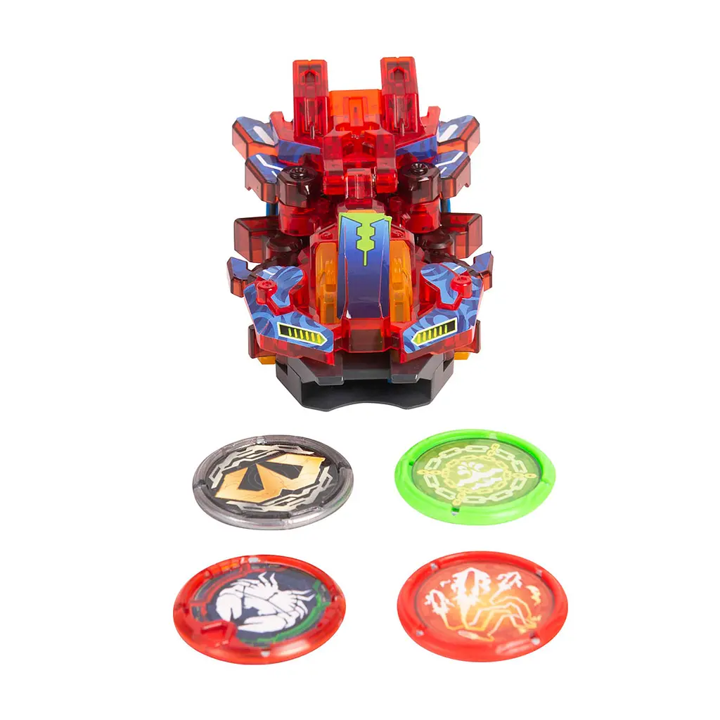 Машинка-трансформер Screechers Wild S3 L3 Хеві Армор (EU682302) - фото 3