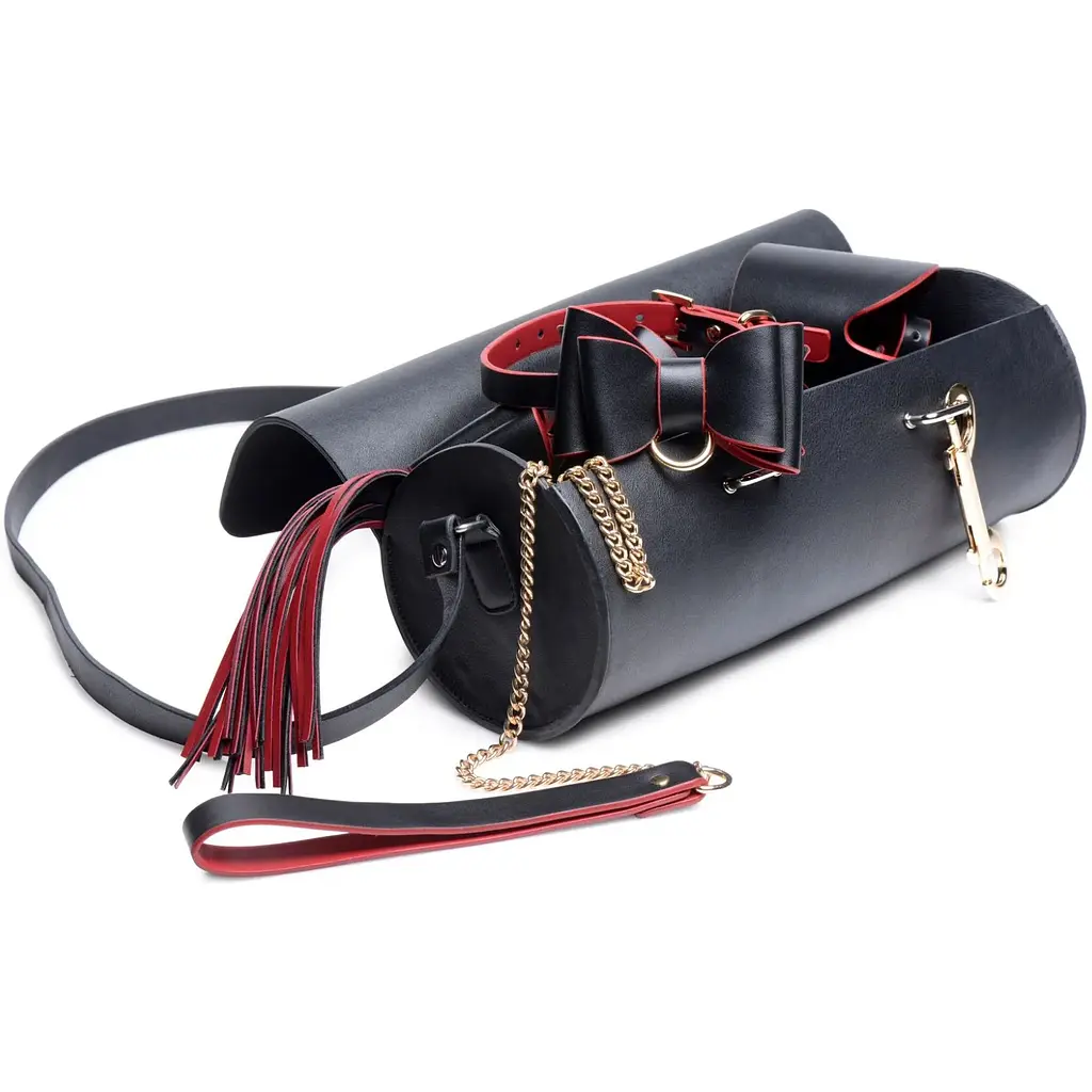 Набір для BDSM Master Series Bow - Luxury BDSM Set With Travel Bag - фото 2