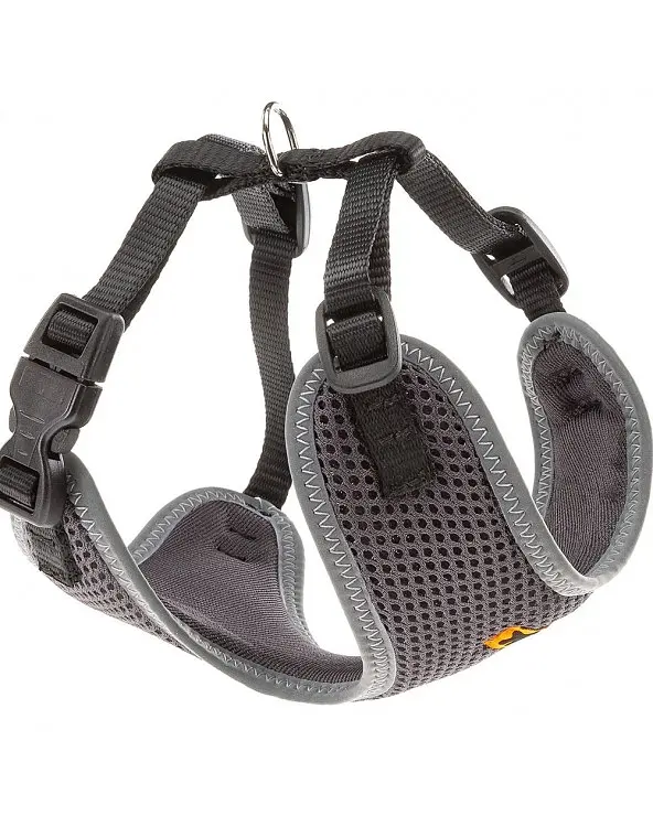 Шлея для собак Ferplast Nikita P M нейлонова сіра А: 30-43 см В: 38-55 см 1.5 см 75468817 - фото 2