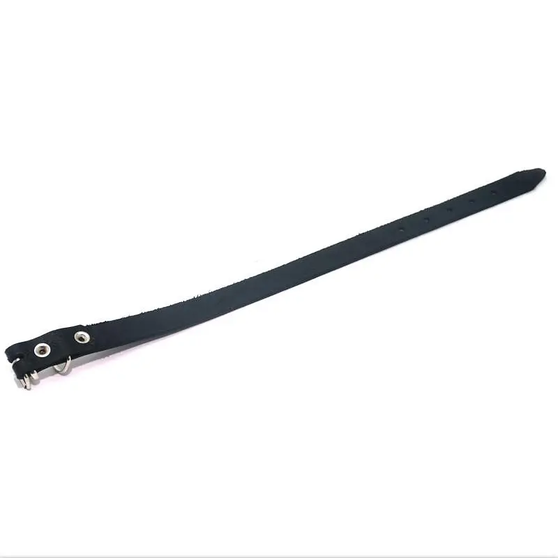 Ошейник для собак Zoo-hunt ОТ Лапка кожаный тисненный черний 3,0/41-51 см - фото 3