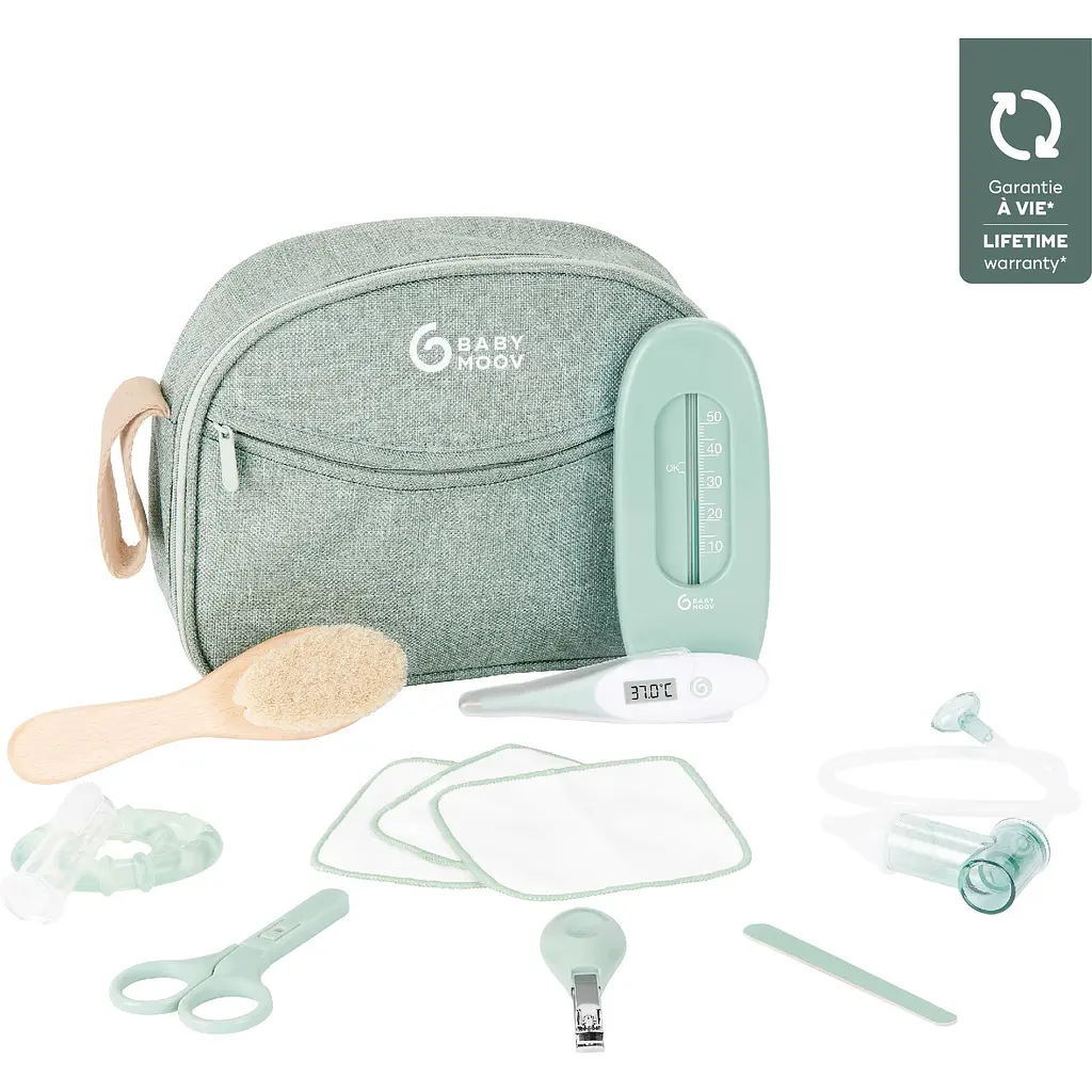 Набір для догляду за дитиною Babymoov в органайзері, зелений (A032007) - фото 2