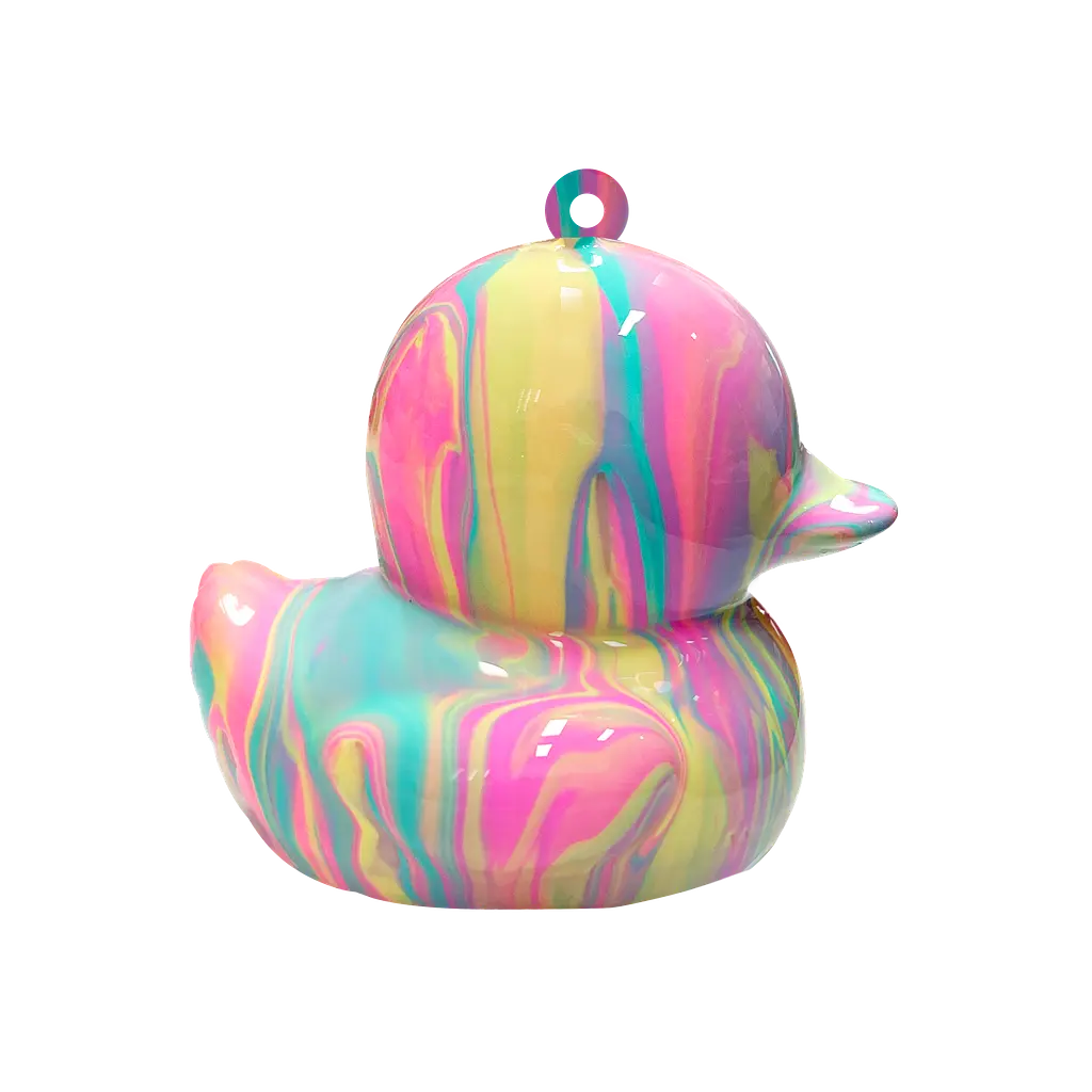 Pour Palz Набір для творчості Флюїд Арт - Брелок Каченя ToyMonster Art.GS-G26262 - фото 8