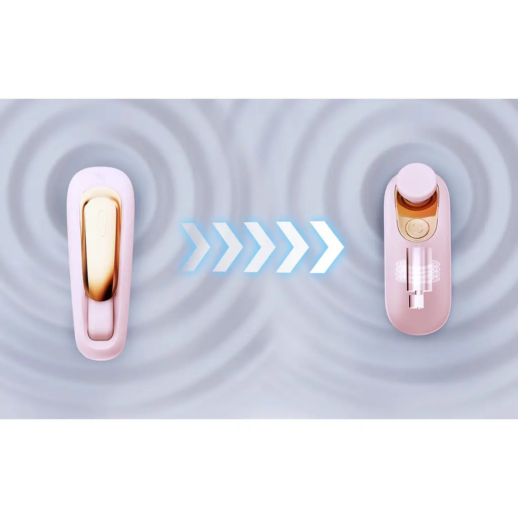 Вібратор Qingnan No.6 8 см рожевий - фото 10