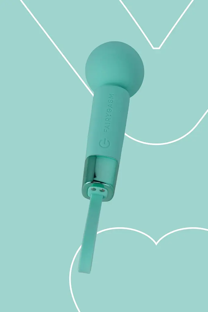 Вібратор FairyGasm Pearlstasy 11 см зелений - фото 6