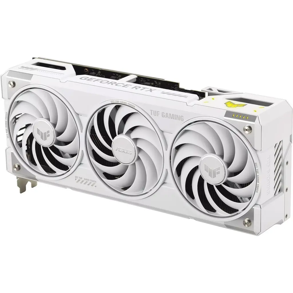 Відеокарта Asus TUF Gaming GeForce RTX 5070 Ti OC BTF біла 16 ГБ (TUF-RTX5070TI-O16G-BTF-WHITE) EU [176348] - фото 4