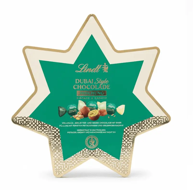 Шоколадні цукерки Lindt Dubai Style Mischung Chocolade Star 149г
