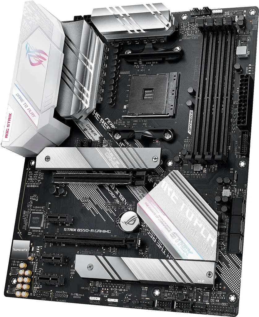 Материнская плата ROG STRIX B550-A GAMING sAM4 B550 4xDDR4 M.2 HDMI DP ATX Asus teh0019012 - фото 6