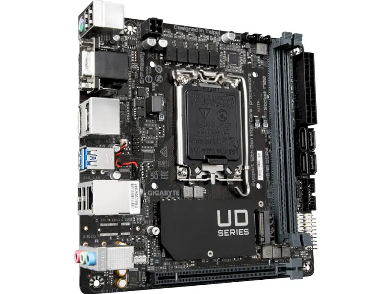 Материнська плата Gigabyte H610I DDR4 - фото 2