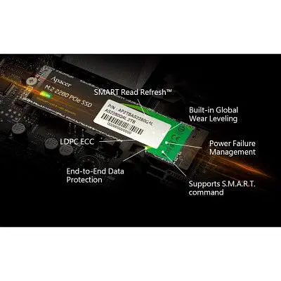 Накопитель SSD M.2 2280 512GB Apacer (AP512GAS2280Q4X-1) - фото 5