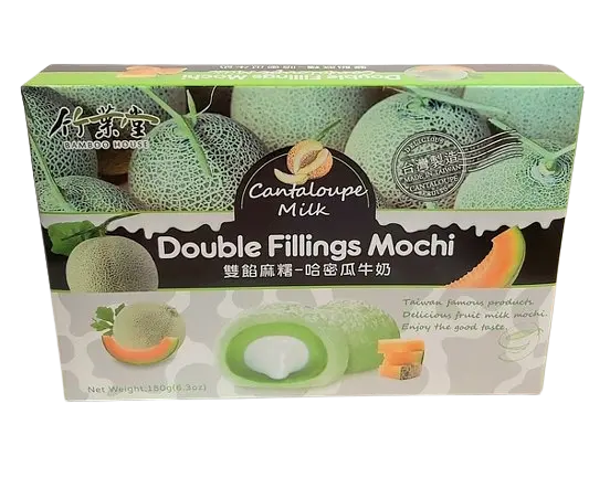 Моті Double Fillings Mochi Cantaloupe Milk, 180г - фото 3