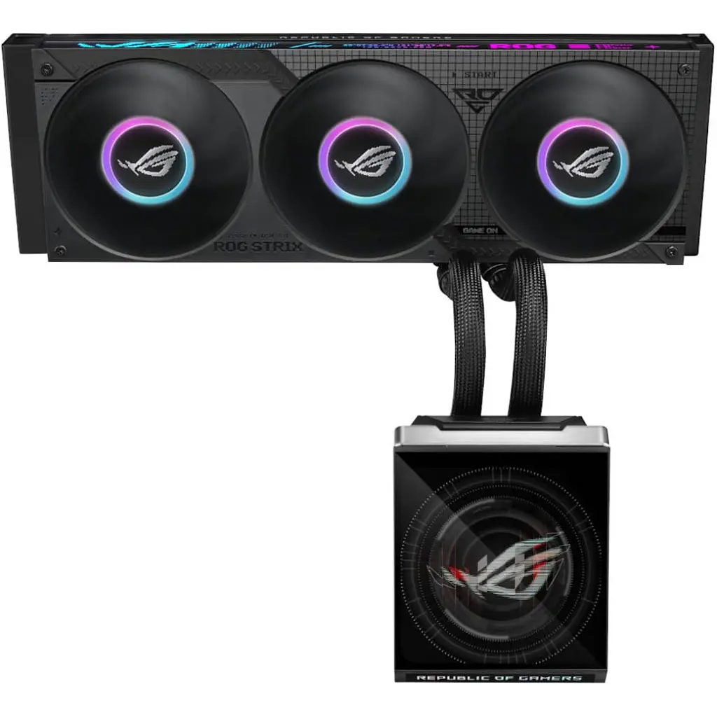 Система рідинного охолодження ASUS ROG STRIX SLC IV 360 ARGB LCD (90RC01S1-B0EAY0) - фото 3