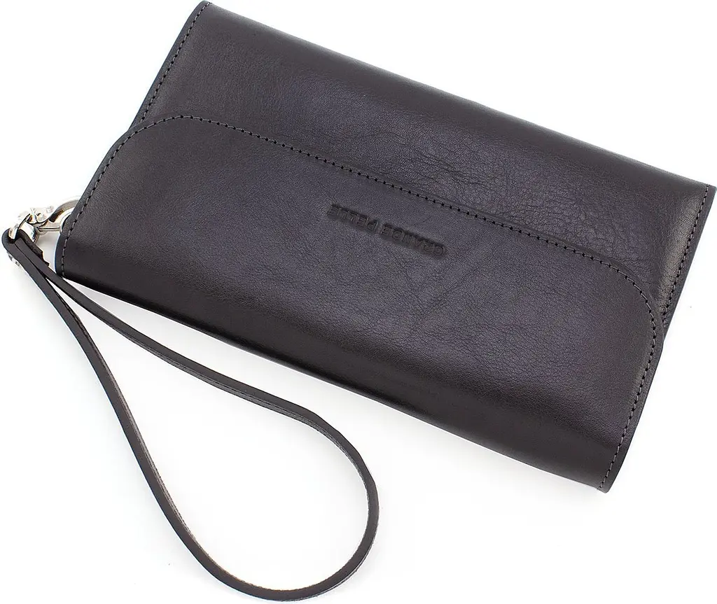 Мужской кожаный клатч GRANDE PELLE 22,5х13х4 см sum0023149 - фото 8
