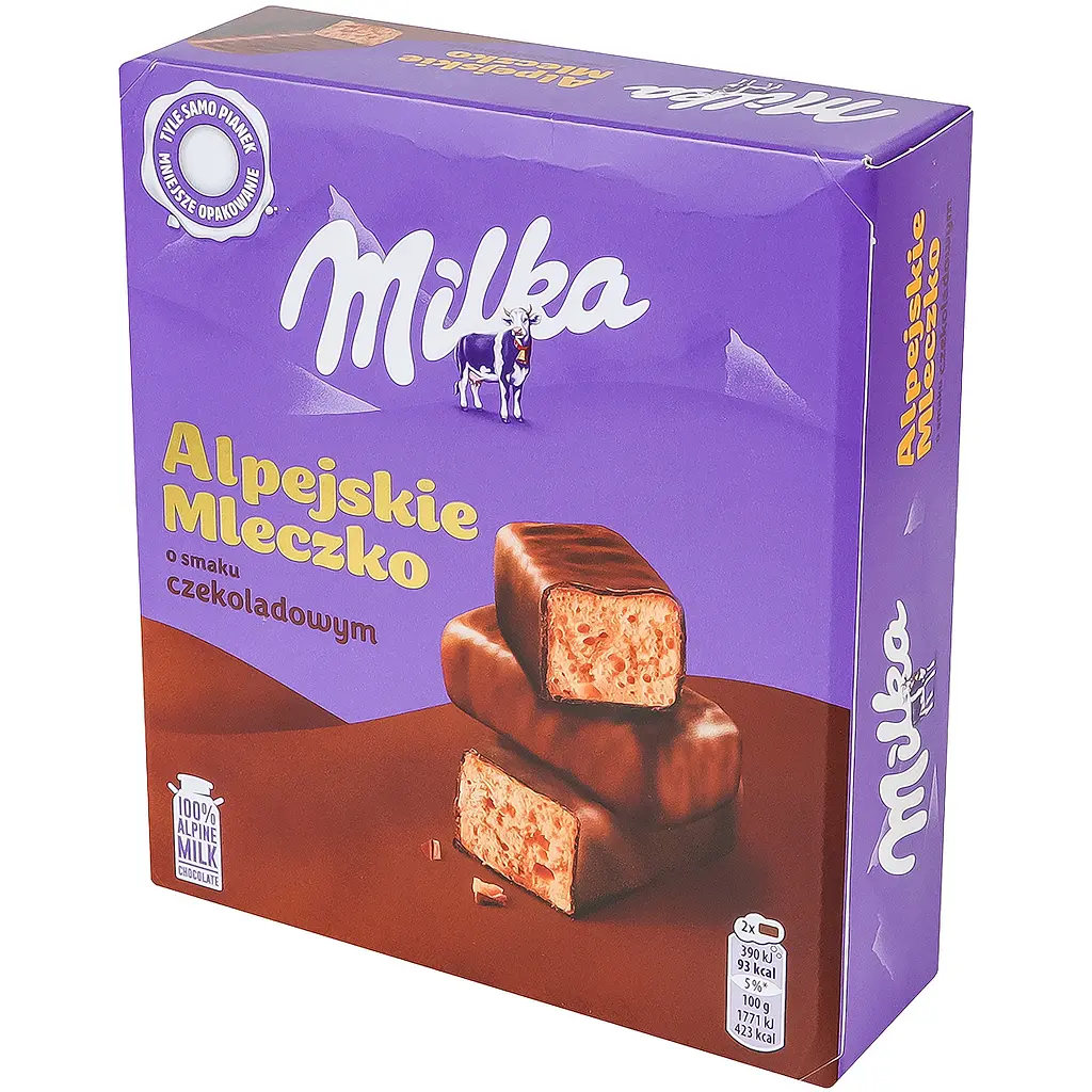 Цукерки Milka зі смаком шоколаду глазуровані молочним шоколадом 330 г - фото 3