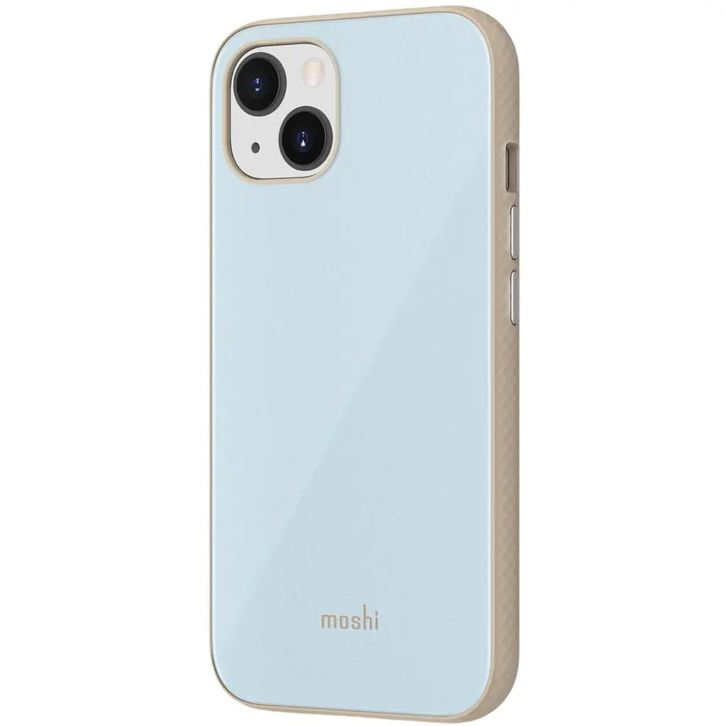 Чохол-накладка Moshi iGlaze Slim Hardshell Case Adriatic Blue для iPhone 13 (99MO132521) - фото 2