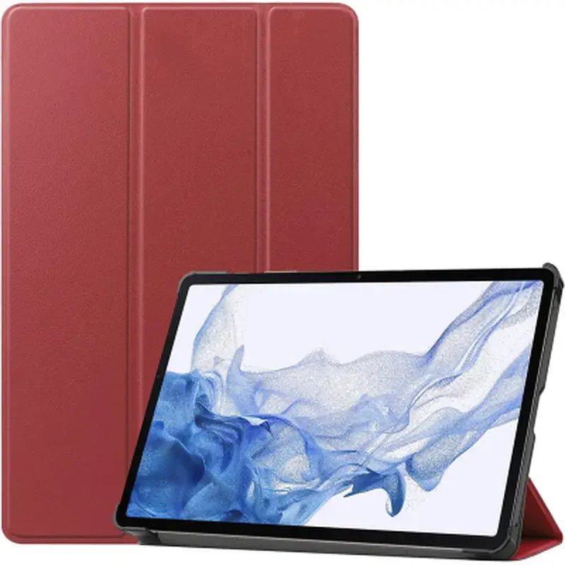 Чохол до планшета BeCover Smart Case Samsung Galaxy Tab S10 FE (SM-X520/SM-X526) 10.9" Red Wine (713281) - фото 8