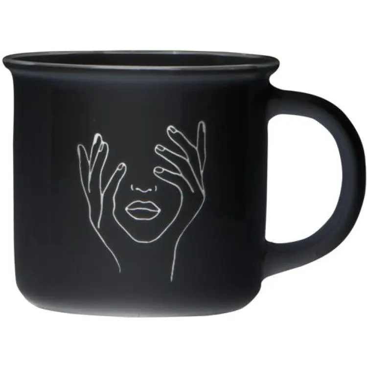 Чашка Lady in black VT-C-513370 Vittora 370 мл в асортименті
