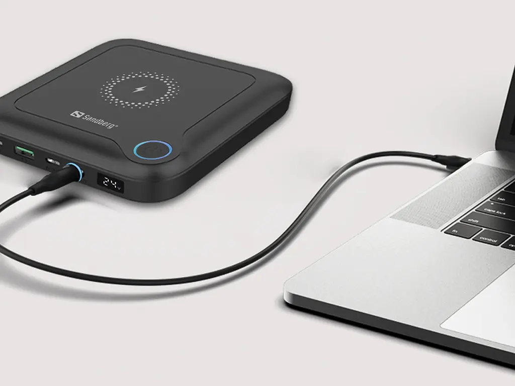 УМБ Sandberg 24000mAh 85W PD All-in1 Laptop, UPS mode, DC 12-24V/4А, USB, Type-C OUT PD - фото 3