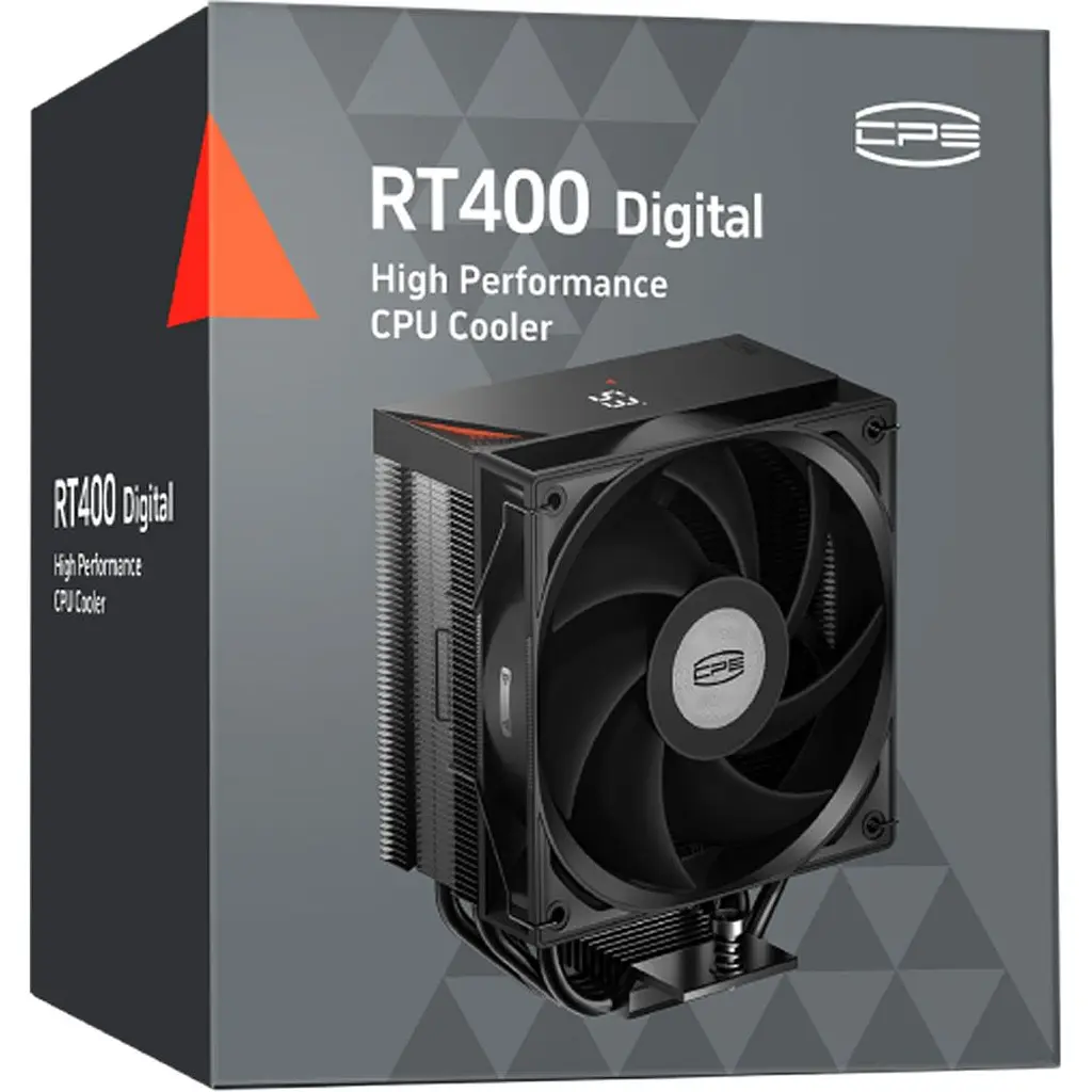 Кулер для процесора PCCooler RT400 Digital Black (RT400-BKNWYL-GL) [176246] - фото 6